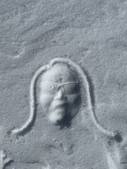 face of the person