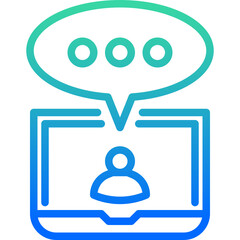 video conference icon