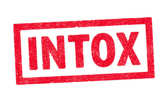 Intox en tampon encreur rouge