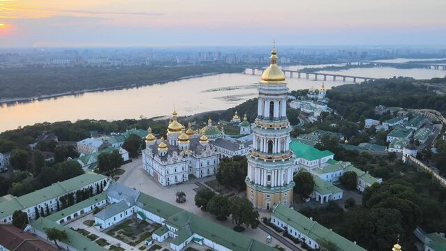 One of the most famous symbols of Kyiv, Ukraine - Kyiv Pechersk Lavra