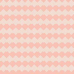Fototapeta premium Argyle Fair Isle Seamless Pattern Design