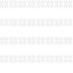Snowflakes Fair Isle Seamless Pattern Design