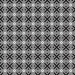 Snowflakes Fair Isle Seamless Pattern Design