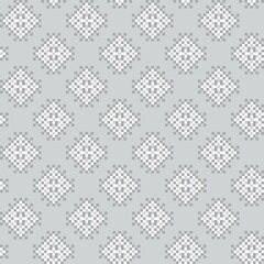 Snowflakes Fair Isle Seamless Pattern Design