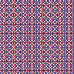 Snowflakes Fair Isle Seamless Pattern Design