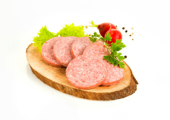 turkey salami slices