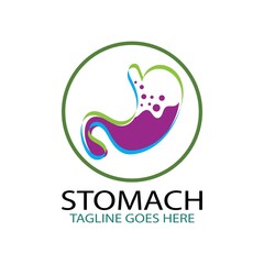 Fototapeta premium stomach care icon designs