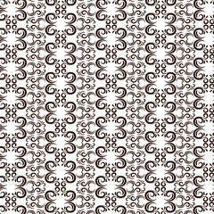 Seamless abstract geometric pattern design
