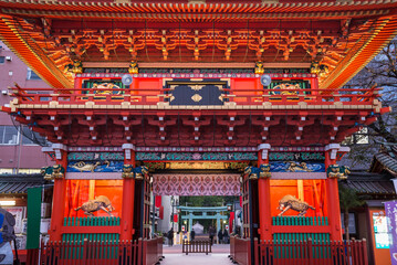 神田明神　神社　神田　ライトアップ