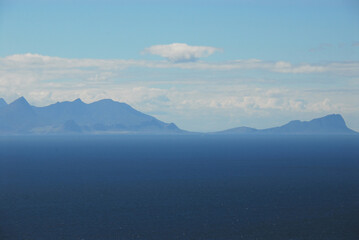 Africa- View Across False Bay From Simon's Town, South Africa