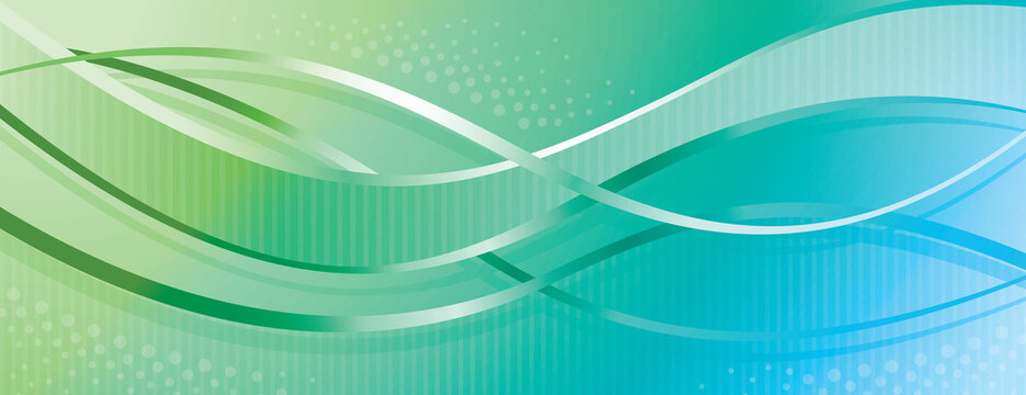 FOND COURBES ABSTRAIT PASTEL BLEU VERT V6