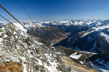 Beautiful view of Stelvio national park