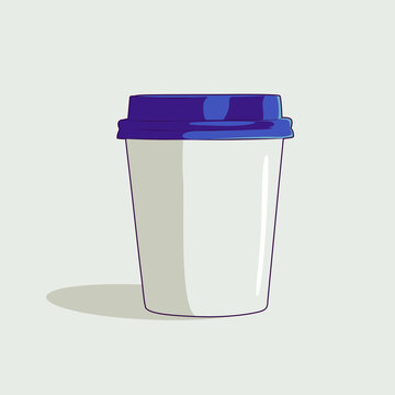 vector cup that is suitable for use as a basic material for posters, t-shirt screen printing and other design purposes