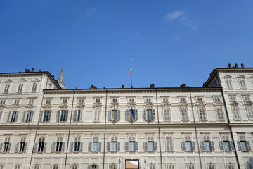 Obraz premium Turin Fassade des Palazzo Reale