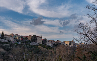 Isernia. Glimpses of the historic center