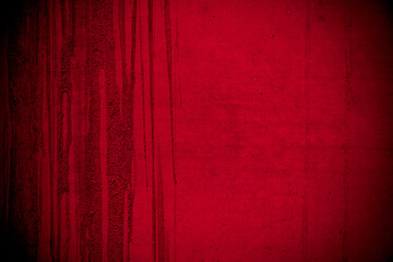 Old wall texture cement black red  background abstract dark color design are light with white gradient background.