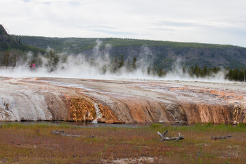 Iron Spring Creek, Black Sand Basin, Yellowstone National Park
