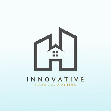 New Real Estate Company Logo H