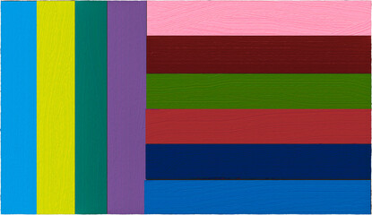 Fototapeta na wymiar Colorful striped pattern. Wavy stylish abstract background.