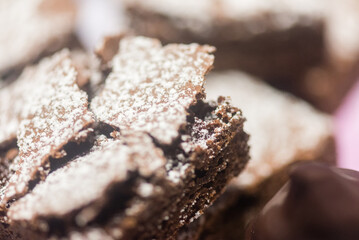 brownies and other sweet pastry to celebrate a birthday party