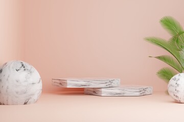 3d rendering illustration of background abstract glass bubble ball, art display wallpaper