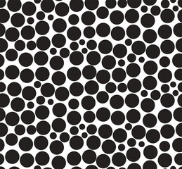Polka dot seamless pattern. abstract background