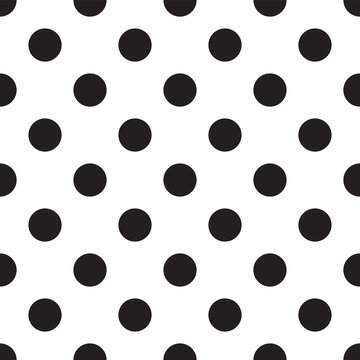 Polka dot seamless pattern. abstract background
