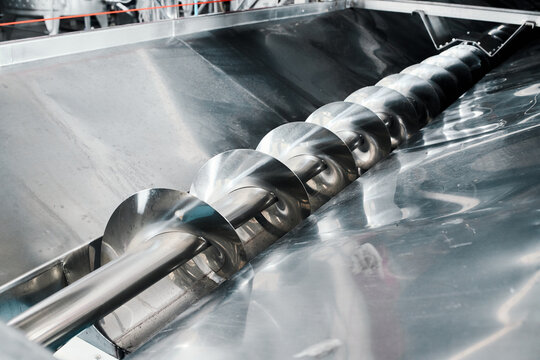 Receiving Hoppers grape feed bins at a winery