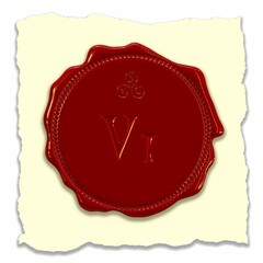 Red wax seal VT celtic