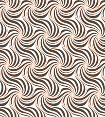 Seamless spiral pattern, geometric print.