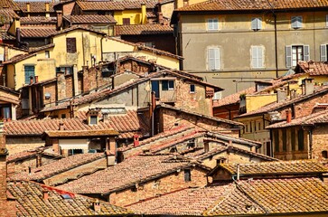 Siena's roof - Beautiful Ciyy in Italy