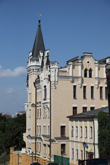Obraz premium Castle of Richard Lionheart in Kiev, Ukraine