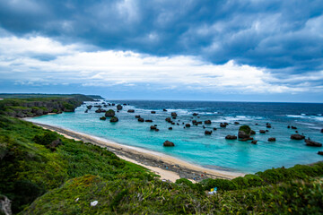 宮古島 東平安名崎の風景