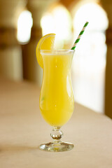 drink, glass, juice, cocktail, orange, fruit, beverage, food, cold, alcohol, Lemon, isolated, fresh, milk, smoothie, liquid, white, yellow, sweet, healthy, tropical, breakfast, refreshment, summer, ci