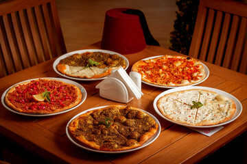 food, meal, dinner, pizza, restaurant, table, salad, dish, lunch, cuisine, plate, cheese, meat, delicious, gourmet, vegetable, buffet, italian, tasty, eat, catering, set, cooking, hot, snack