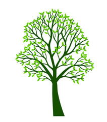 Green Vector Tree