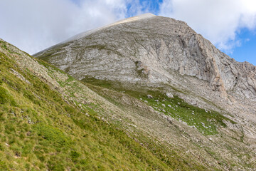 Landscape of  Pirin Mountain near Vihren Peak, Bulgaria