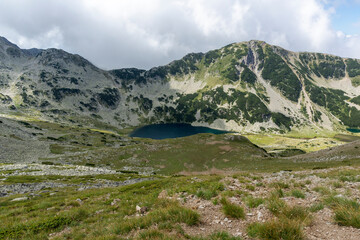 Landscape of  Pirin Mountain near Vihren Peak, Bulgaria