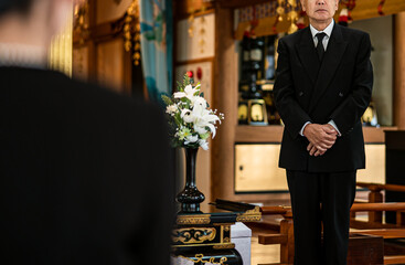 お葬式（喪主の挨拶）
