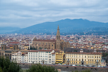 Fototapeta na wymiar Florence city view