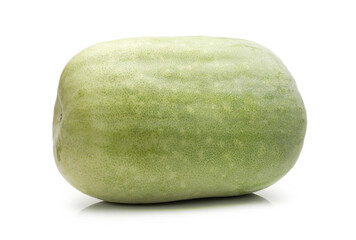 Winter melon on white background
