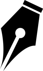 fountain pen icon vector design template.eps