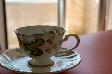 Fototapeta premium コーヒーと窓
