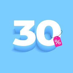 Discount label special offer template