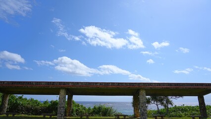 view of the coast  in miyakojima city