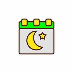 this is ramadan calendar icon