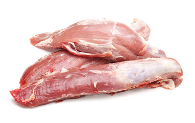 Pork Tenderloin on the white background