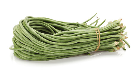 Cowpea on white background