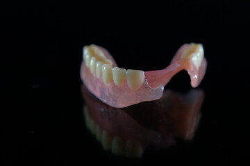 background, black, care, closeup, dental, dental cap, dental crown, dental implant, dentist, denture, fake, full ceramic, health, intaglio, isolated, macro, medical, medicine, oral, plastic, prostheti