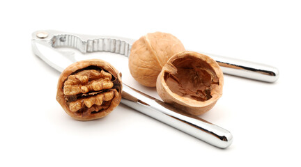 nutcracker and walnuts